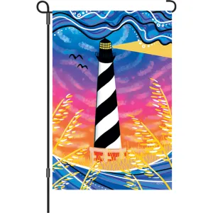 12 in. Flag - Hatteras Sunset