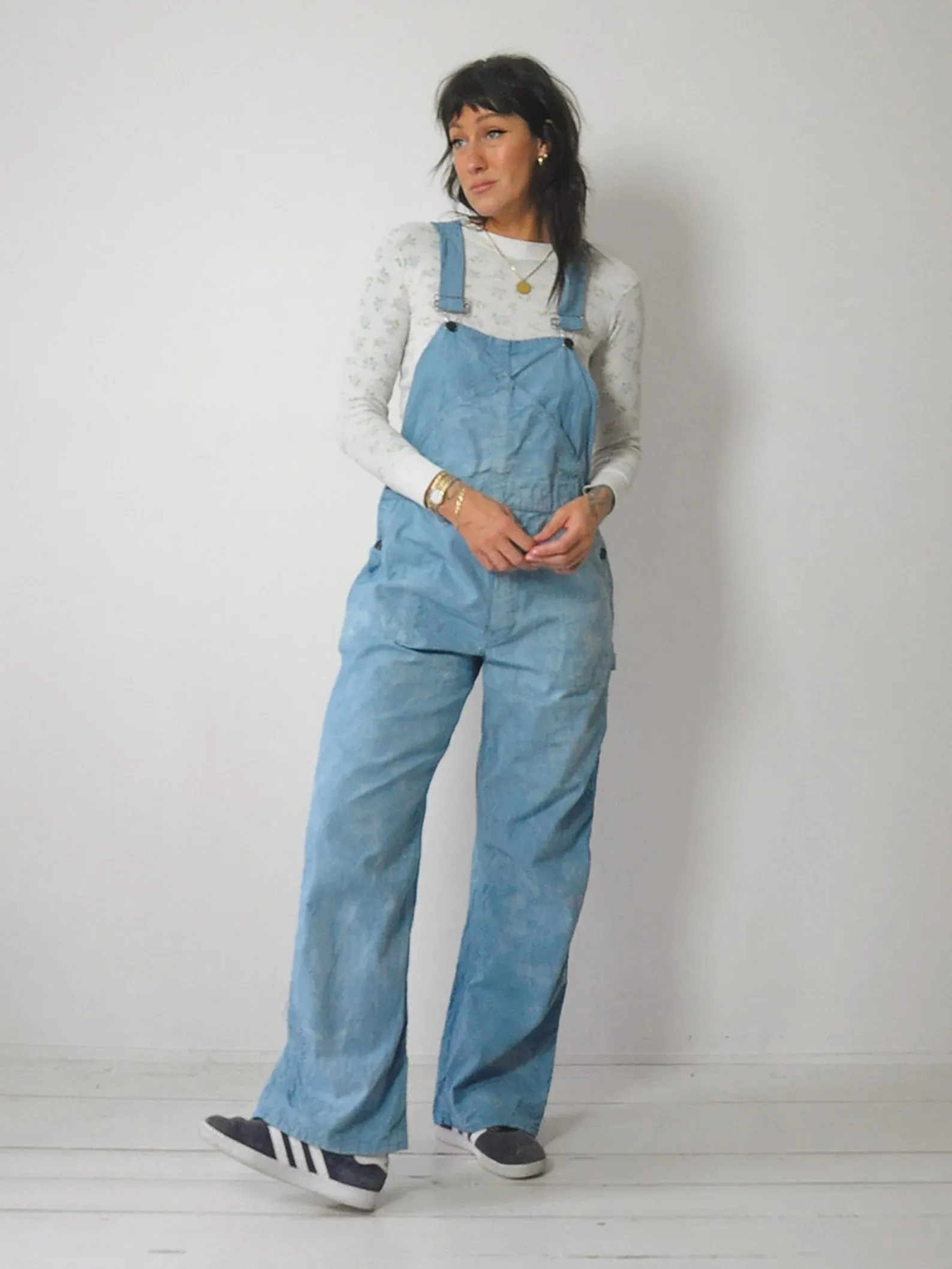 1950's Indigo Dyed Painter Overalls