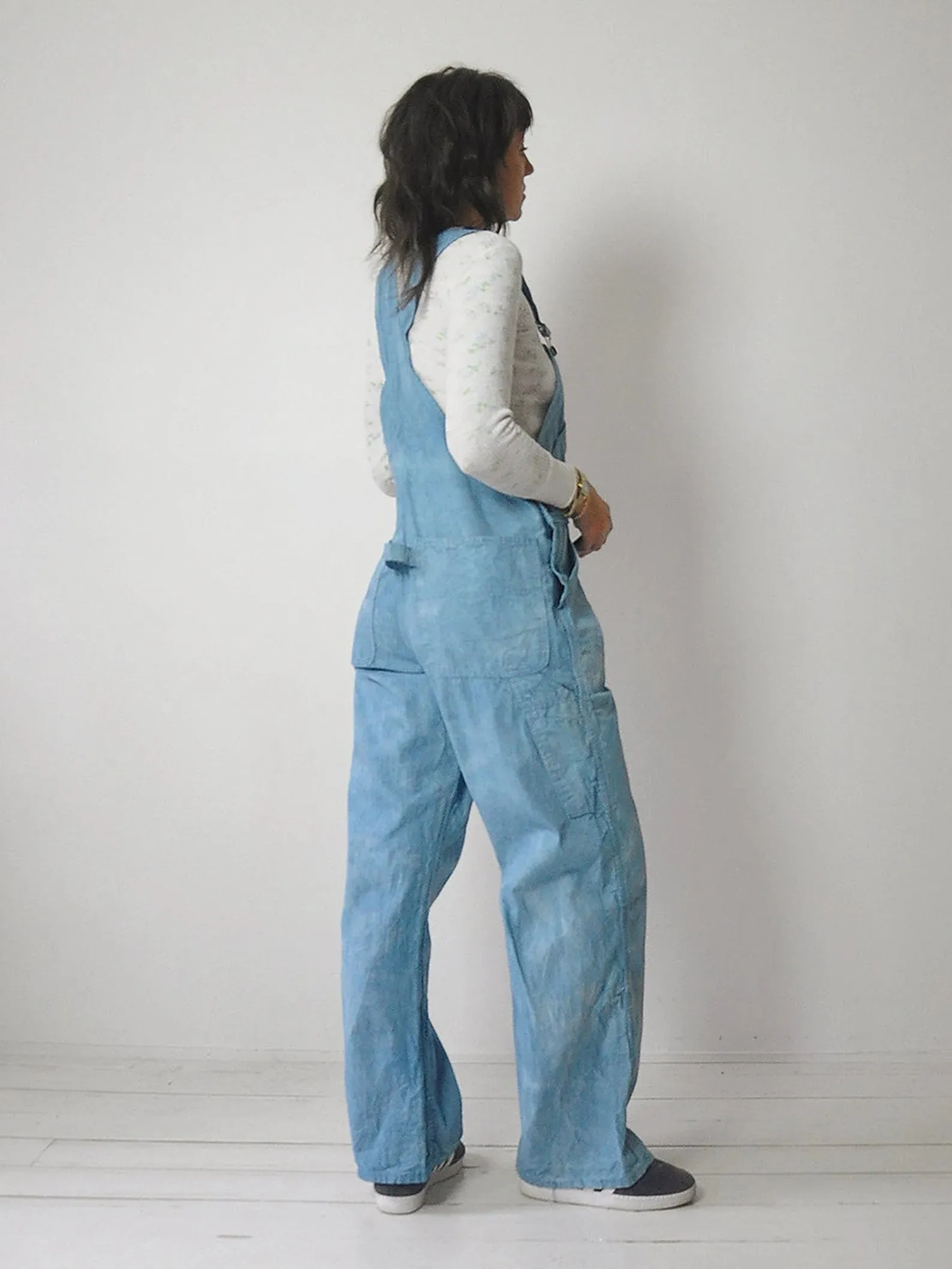 1950's Indigo Dyed Painter Overalls