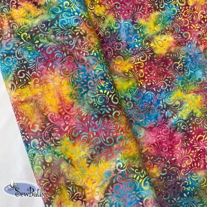 57" Batik Canvas (5oz) - Phoenix - Rainbow