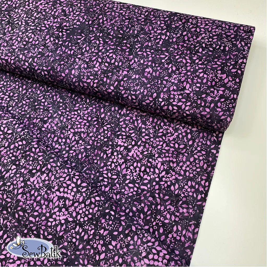 57" Batik Canvas (5oz) - Valhalla - Aubergine