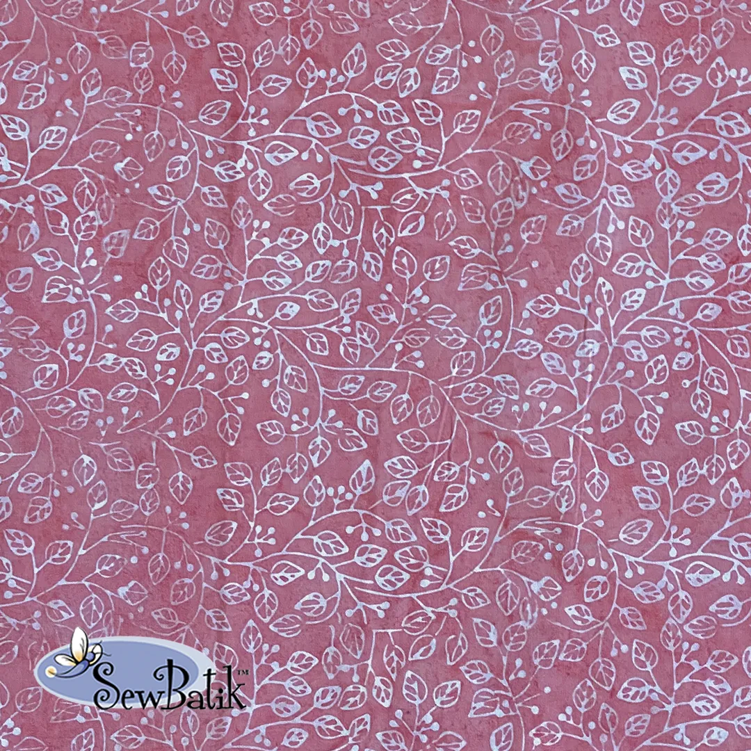 57" Batik Canvas (5oz) - Violetta - Sachet Pink