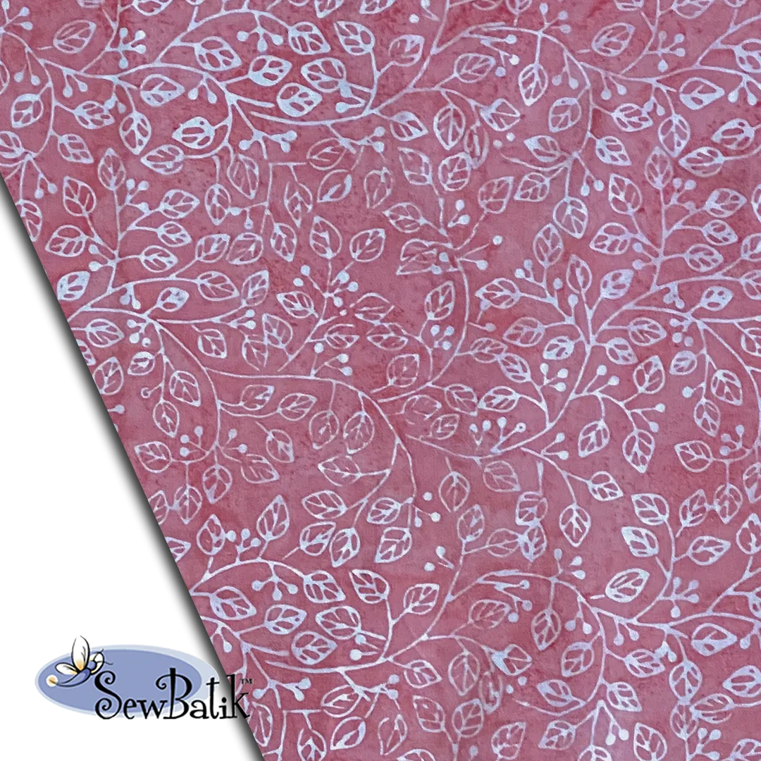 57" Batik Canvas (5oz) - Violetta - Sachet Pink