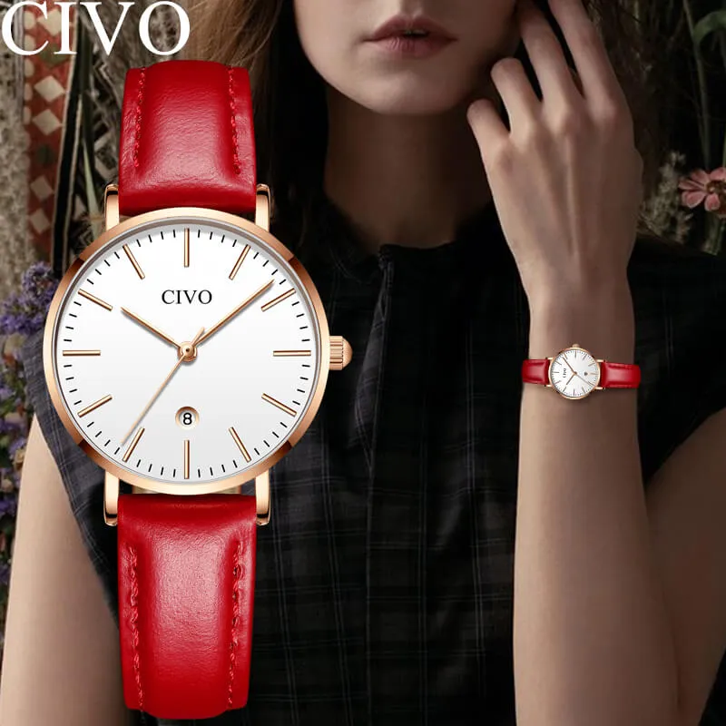 8062C | Quartz Women Watch | Leather Band