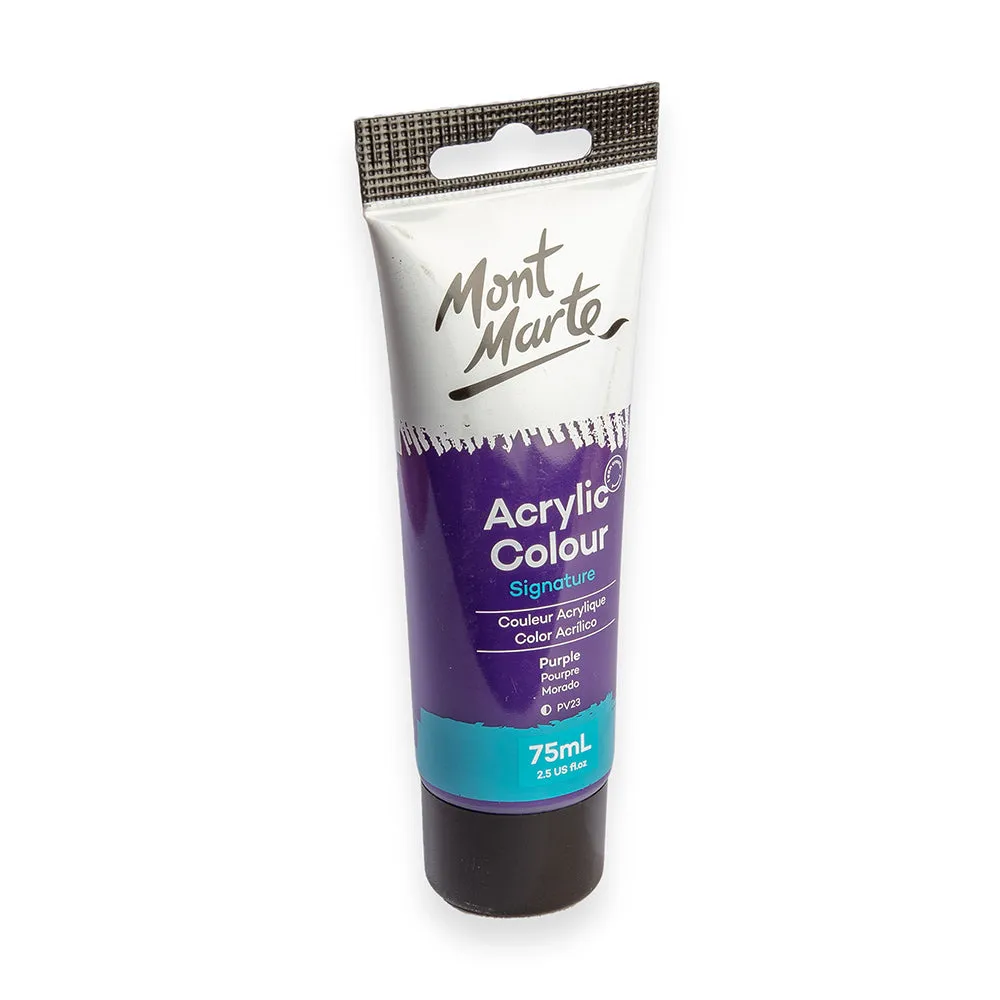 Acrylic Colour Paint Signature 75ml (2.5 US fl.oz) Tube - Purple