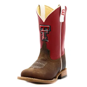 Anderson Bean Texas Tech Exclusive Bone Children's Boot