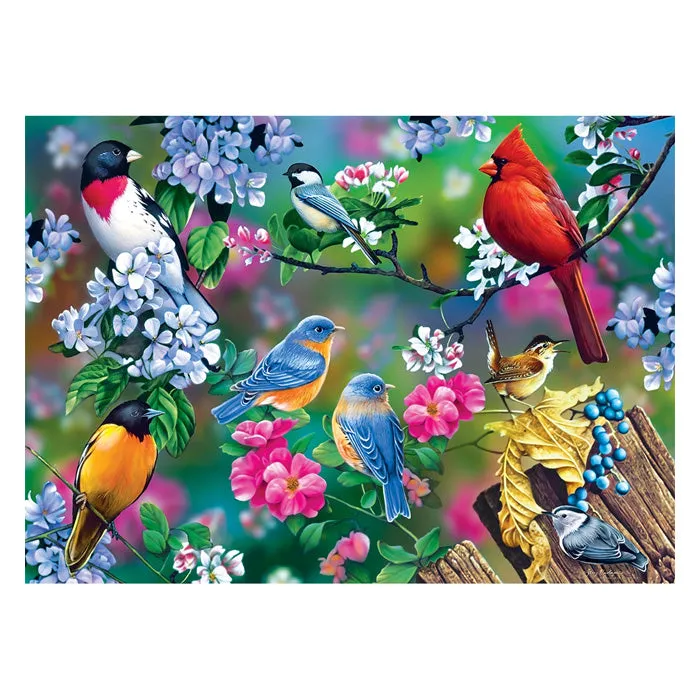 Audubon Songbird Collage 1000 Pc. Jigsaw Puzzle