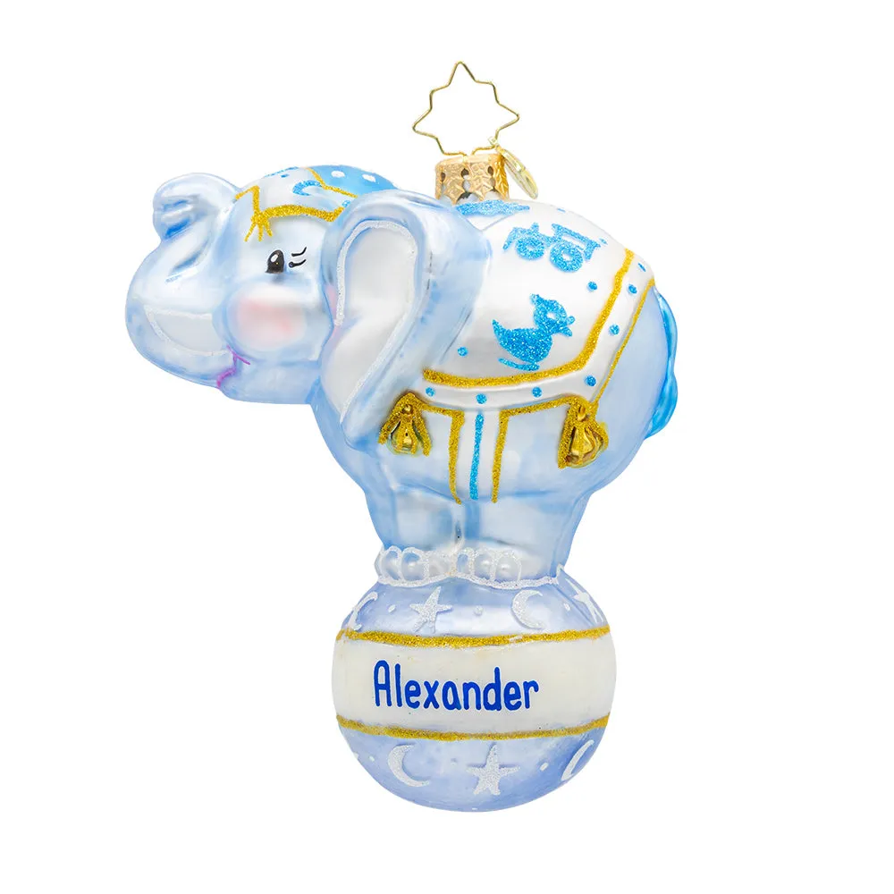 Balancing Baby Boy Personalized