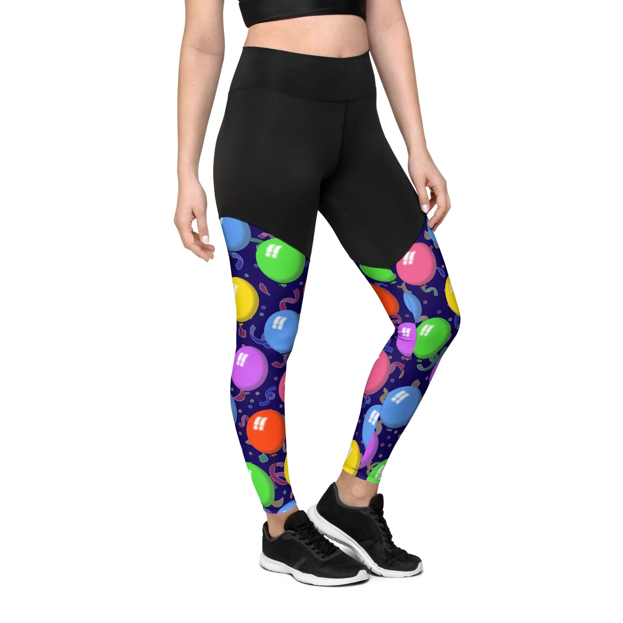 Balloons Compression Leggings