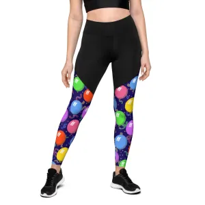 Balloons Compression Leggings