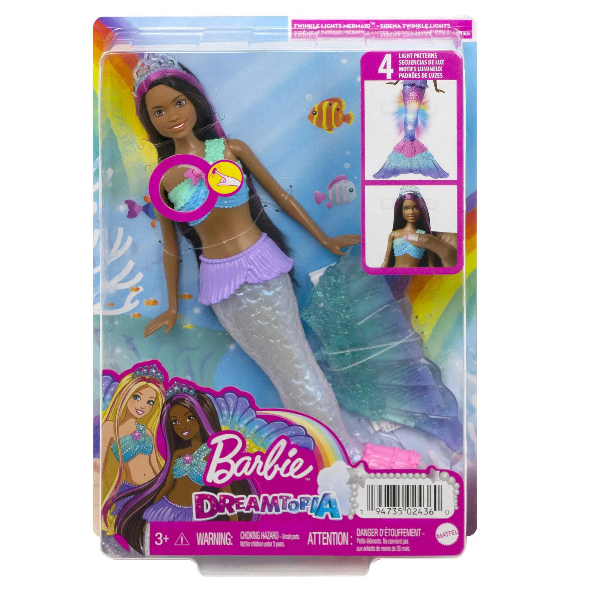 Barbie Dreamtopia Twinkle Lights Mermaid Doll