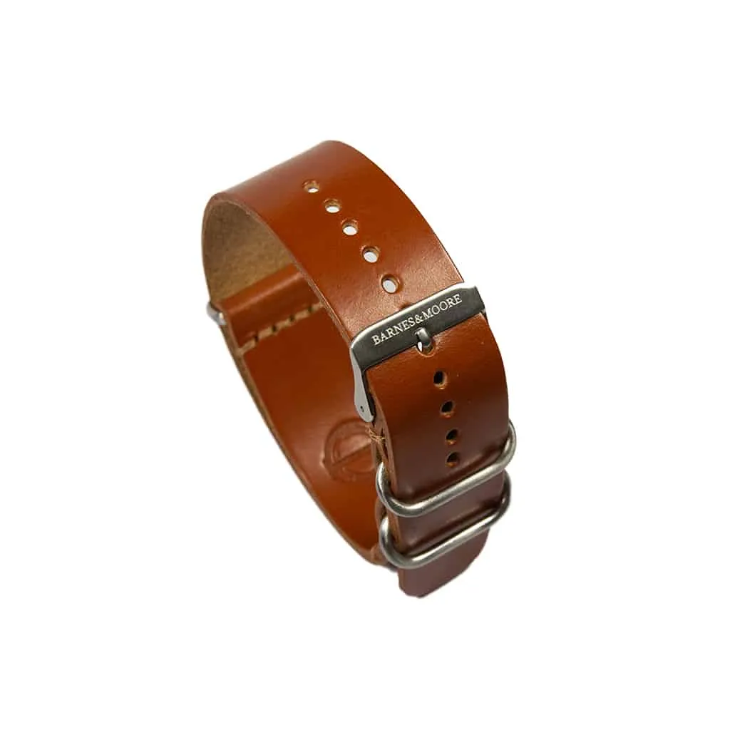 Barnes & Moore Nato Watch Strap - Harness Tan