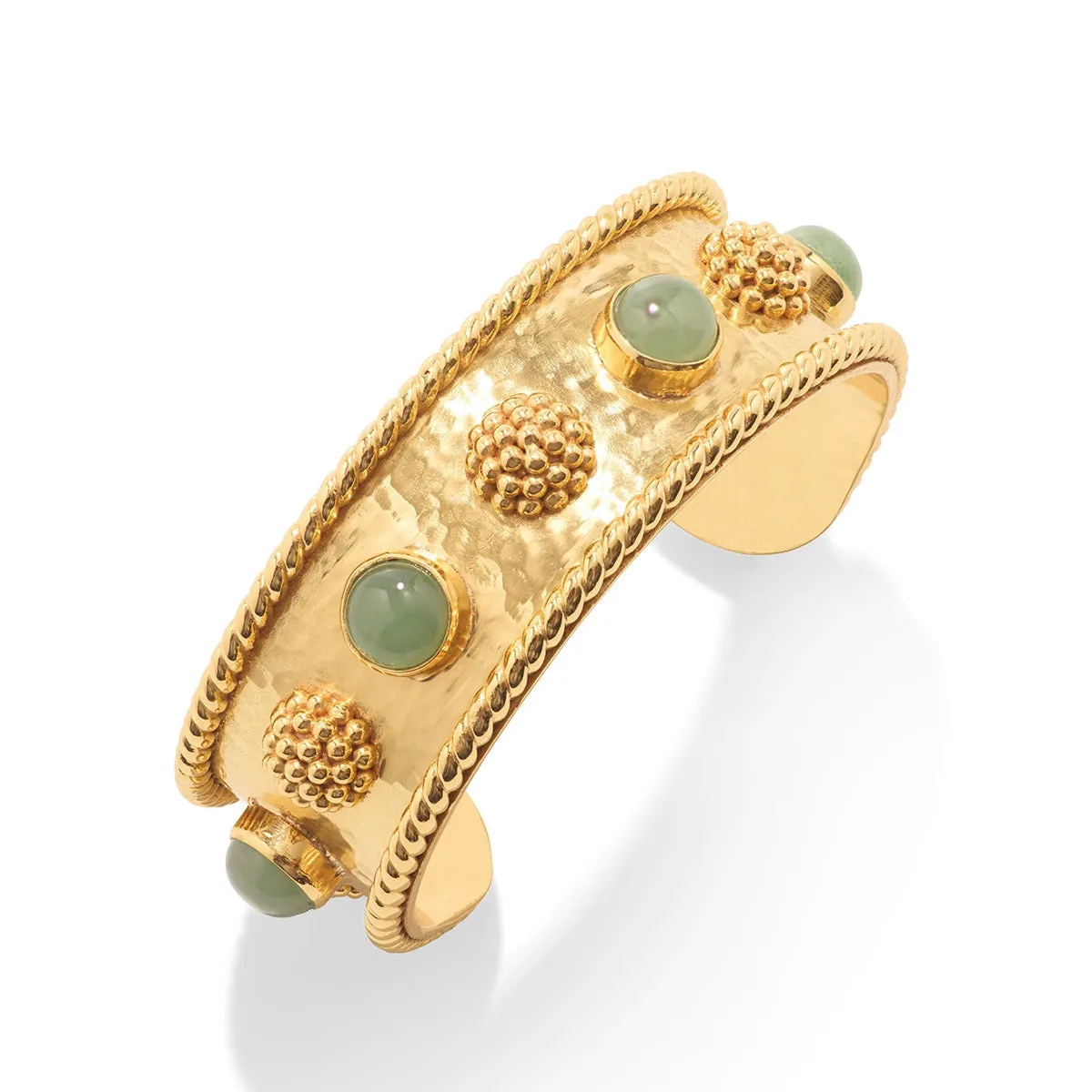 Berry Gem Cuff - Meadow Jade