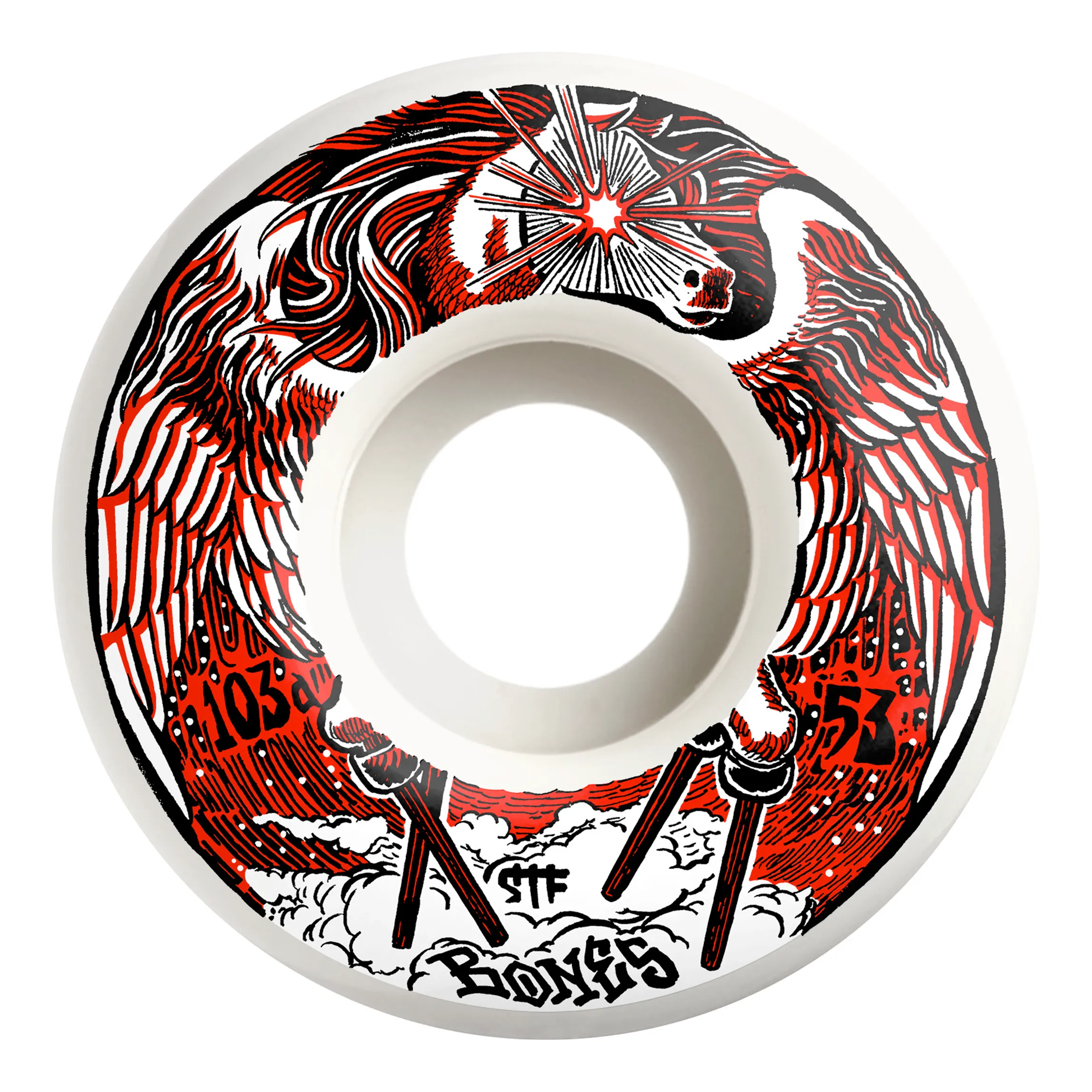 Bones Wheels Peg-Leg-Asus V1 Standard STF 103a Wheels