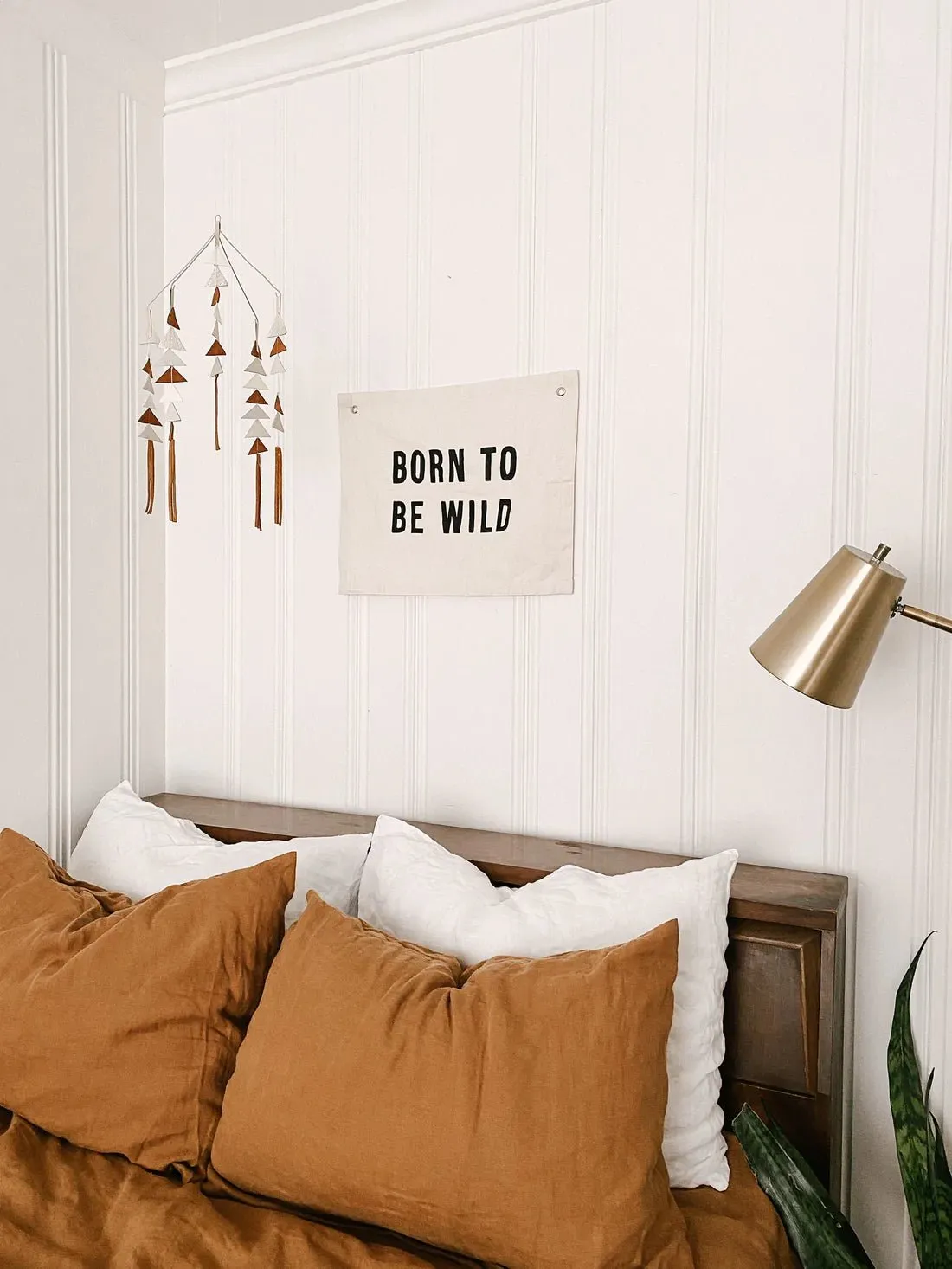 Born to Be Wild Canvas Banner by Imani Collective