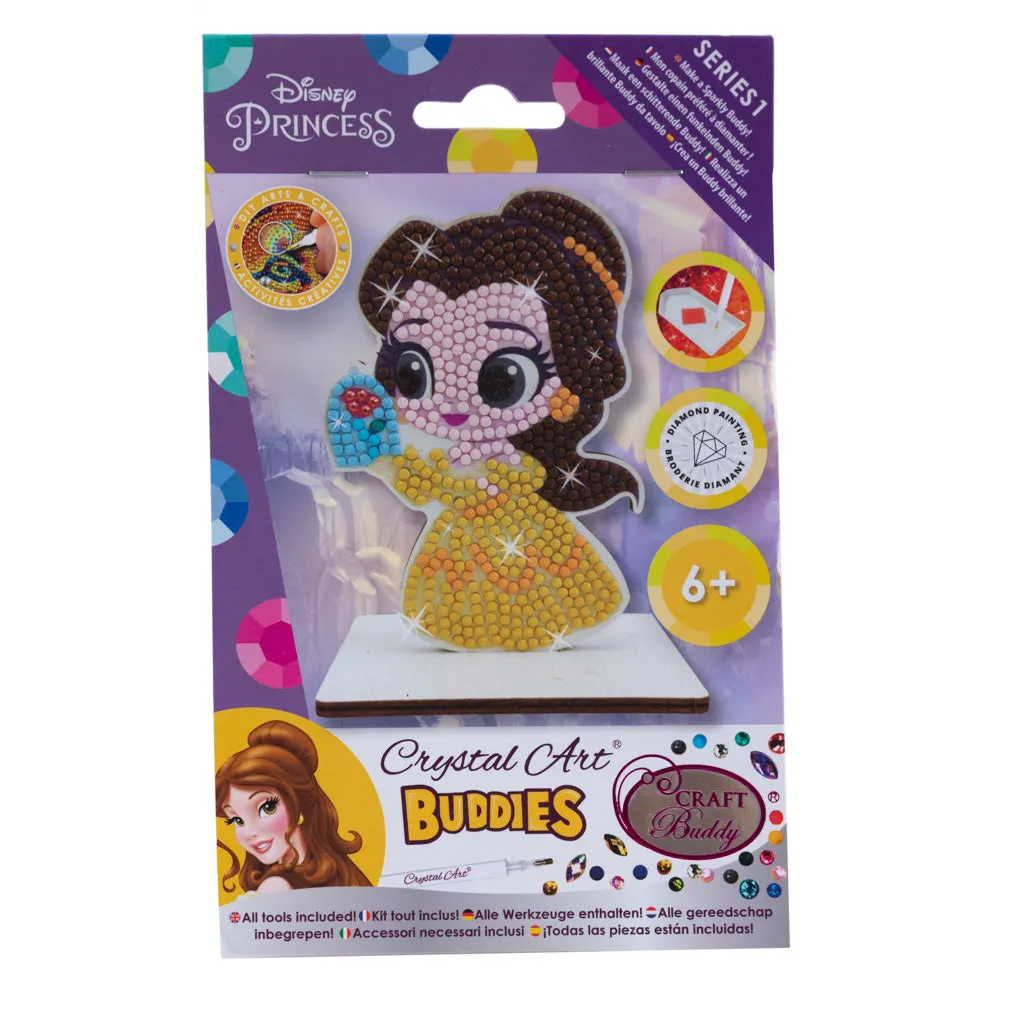 CAFGR-DNY005: "Belle" Crystal Art Buddy Disney Series 1