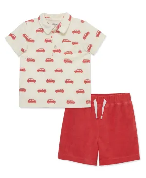 Cars Terry Short Set - Toddler (2T-4T)