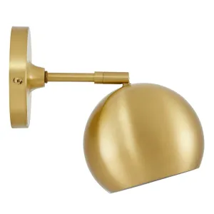 Chalice 4" Swing-Arm Metal Wall Sconce By Modway - EEI-5613 - Satin Brass