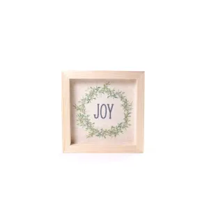 Christmas Sign Joy 15x15cm