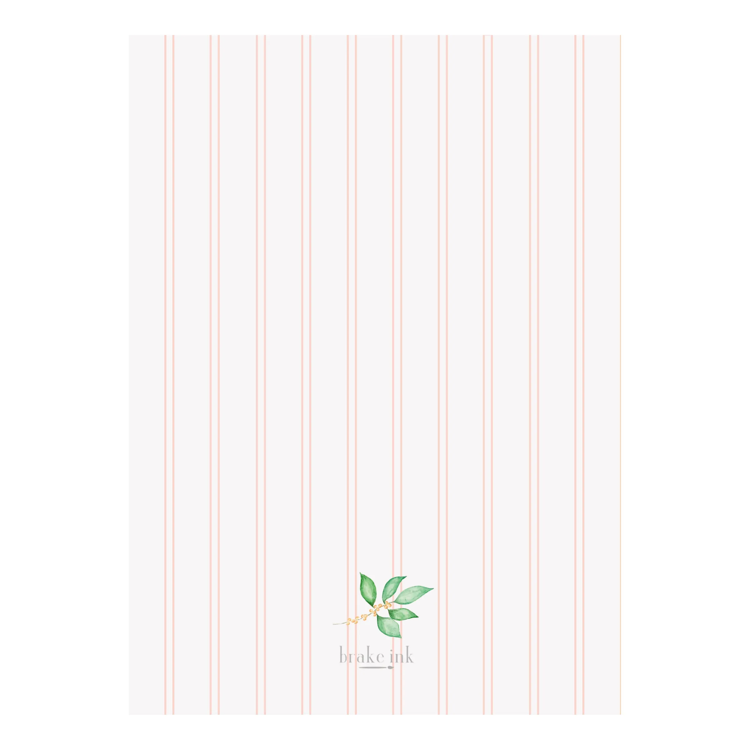 Coral Garland Holiday Photo Cards