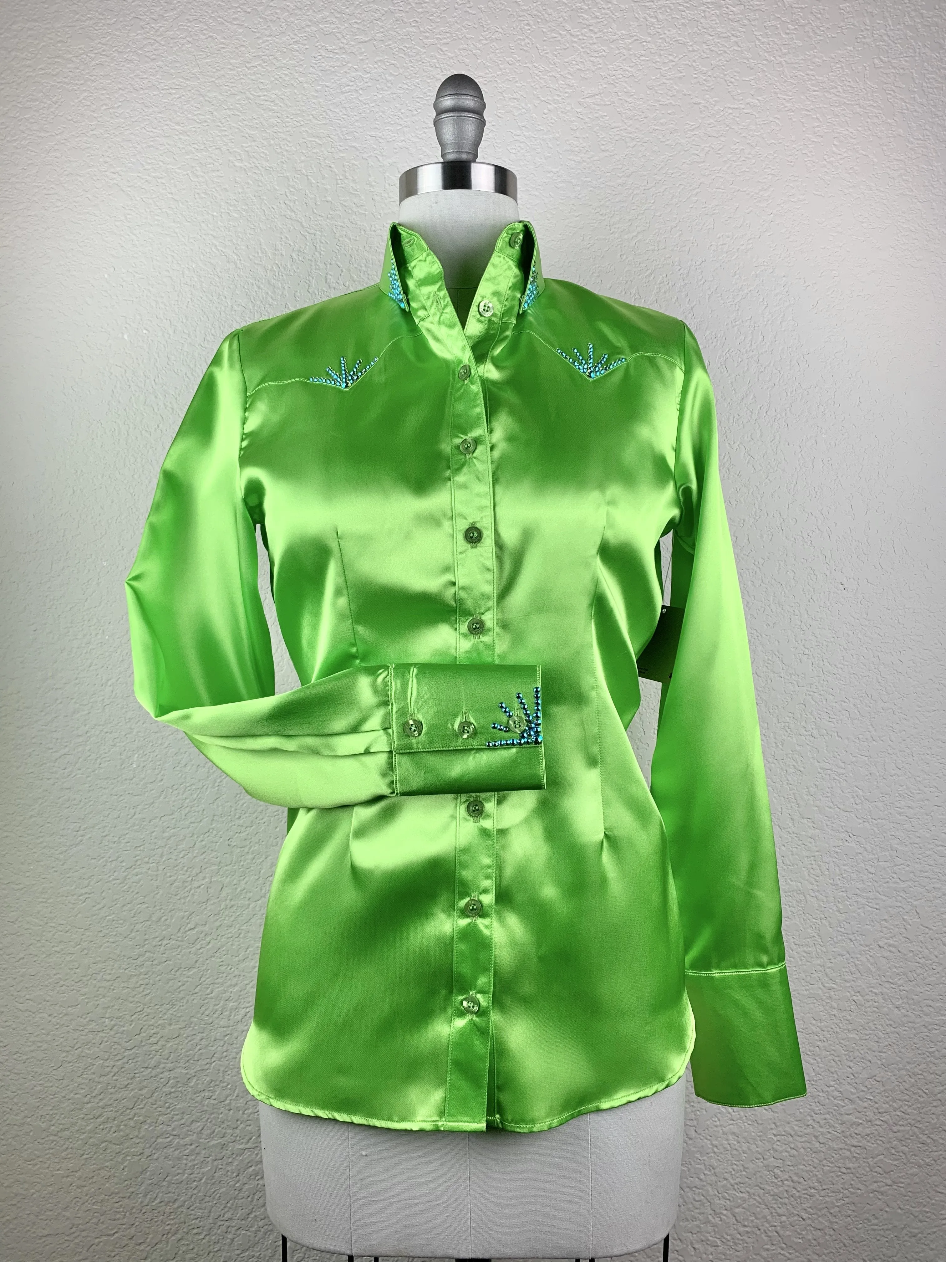 CR Special Lime Green Satin