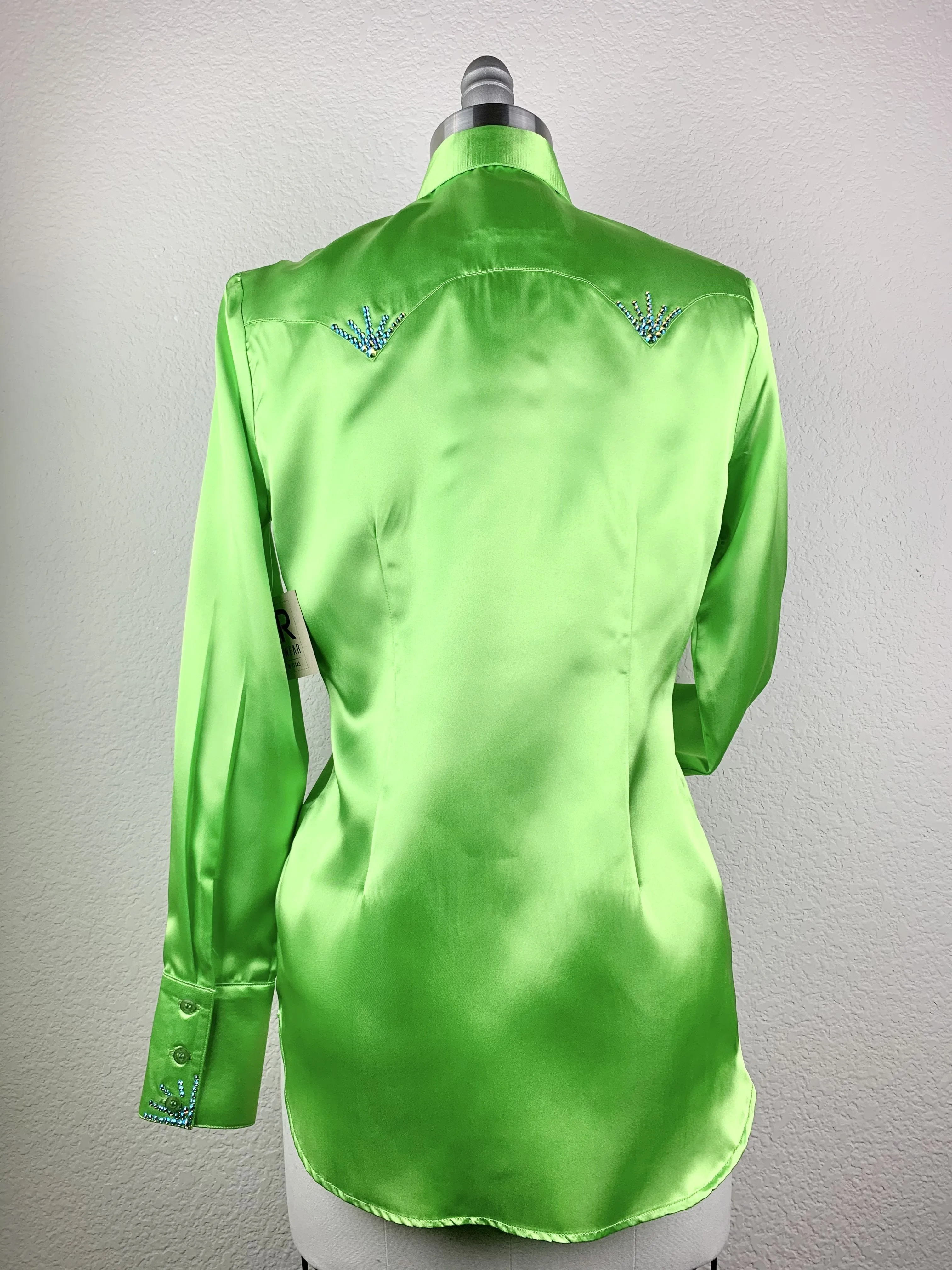 CR Special Lime Green Satin