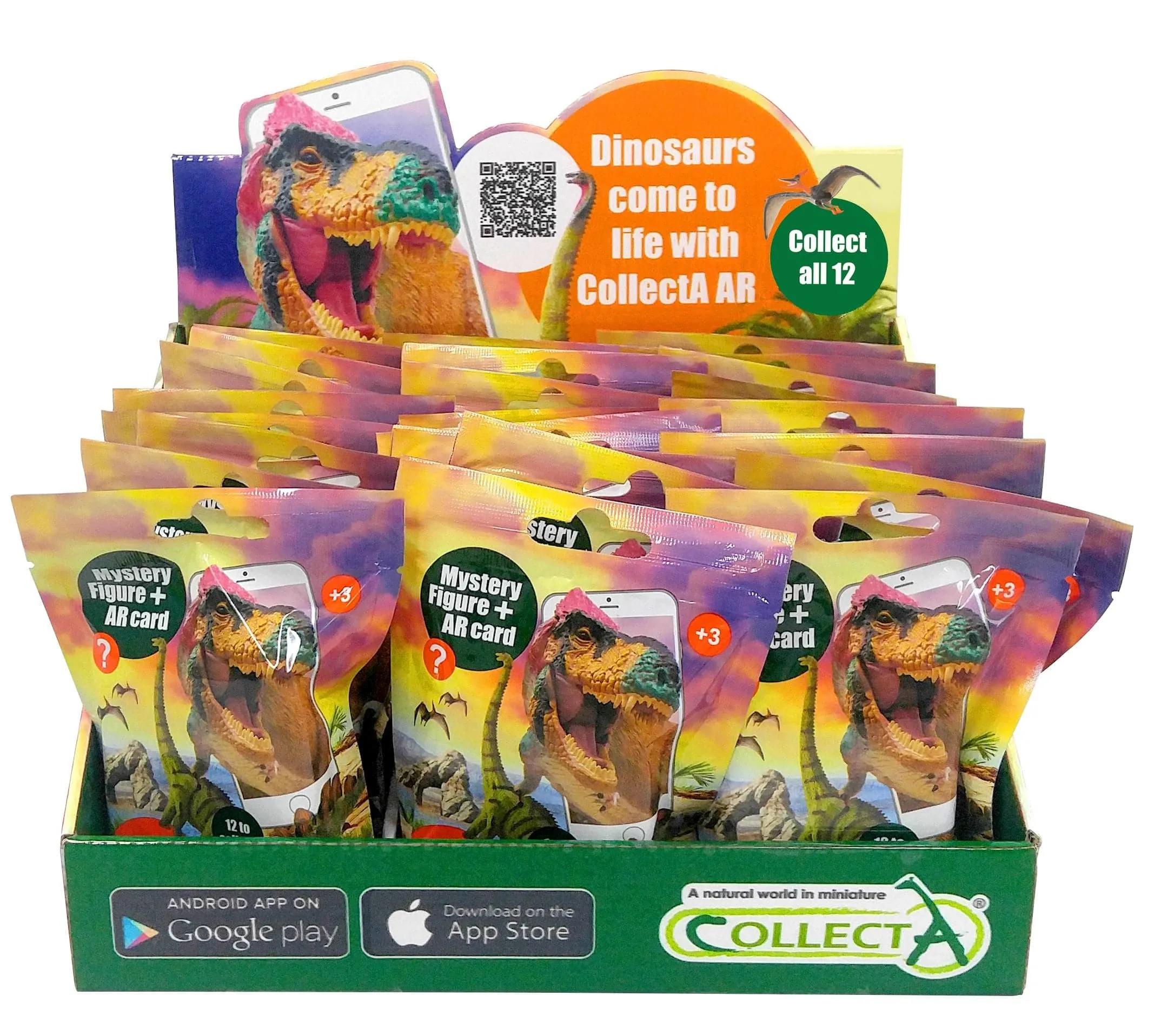 Dinosaur Blind Bag 24 Piece Display | With AR Feature