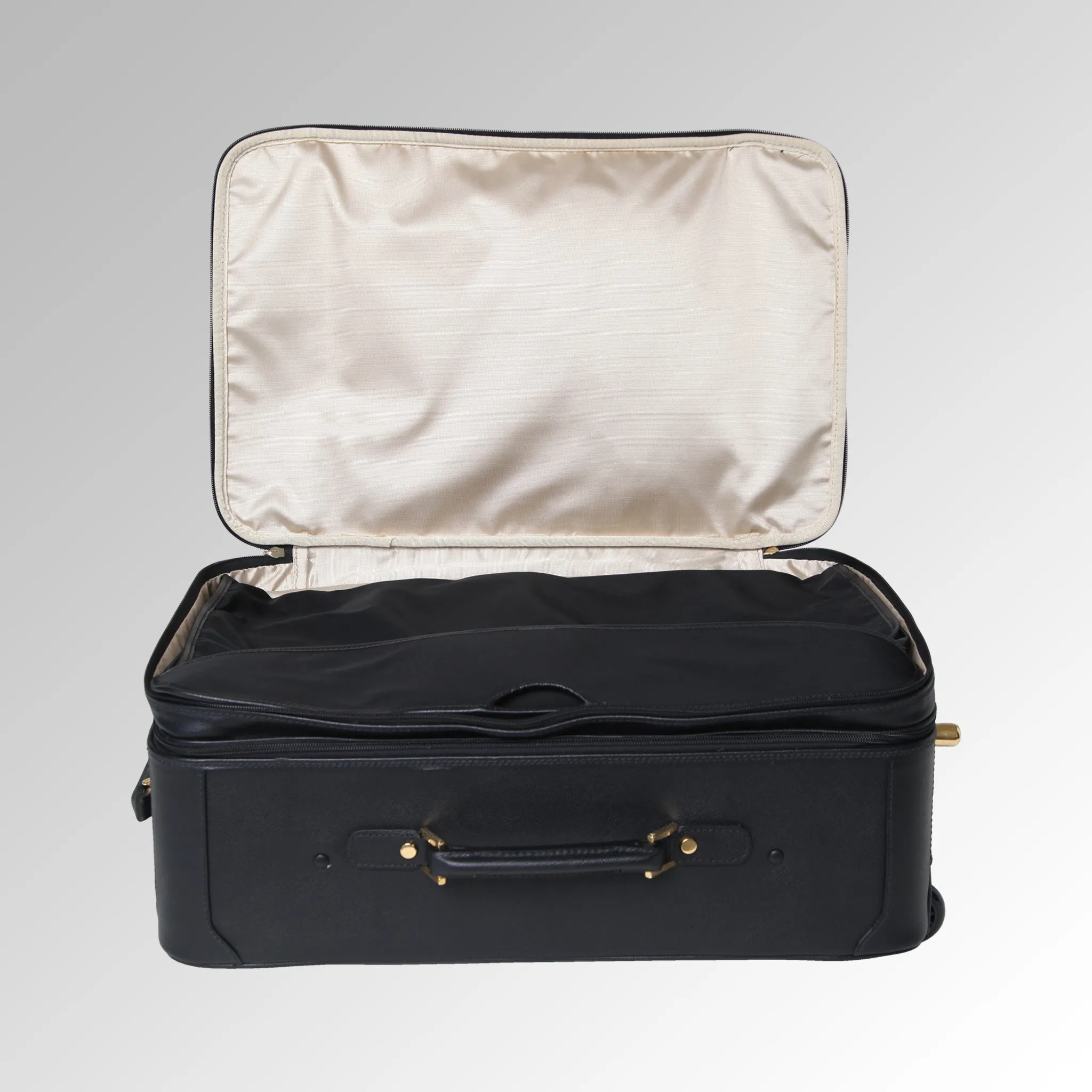 DRESSAGE LEATHER WHEELED CARRY ON SUITER