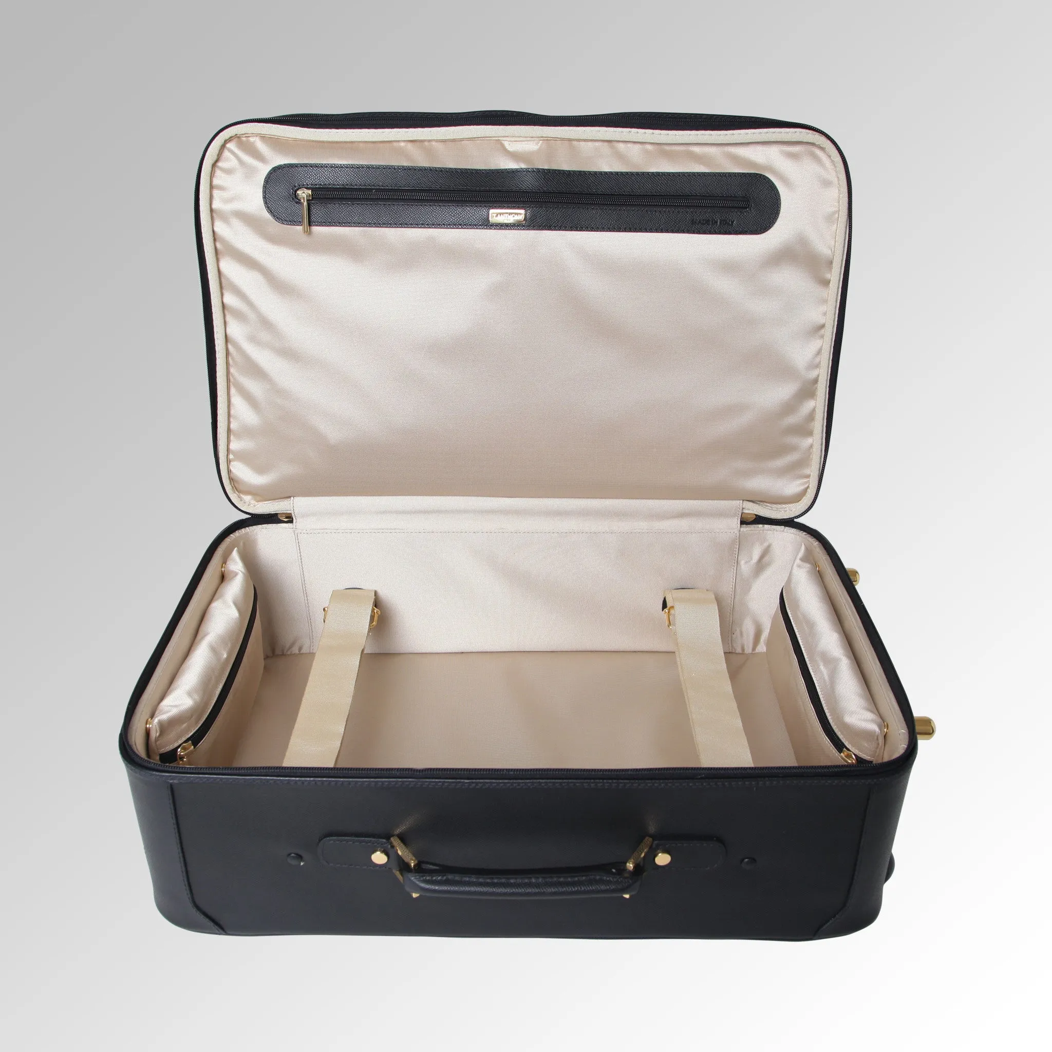 DRESSAGE LEATHER WHEELED CARRY ON SUITER