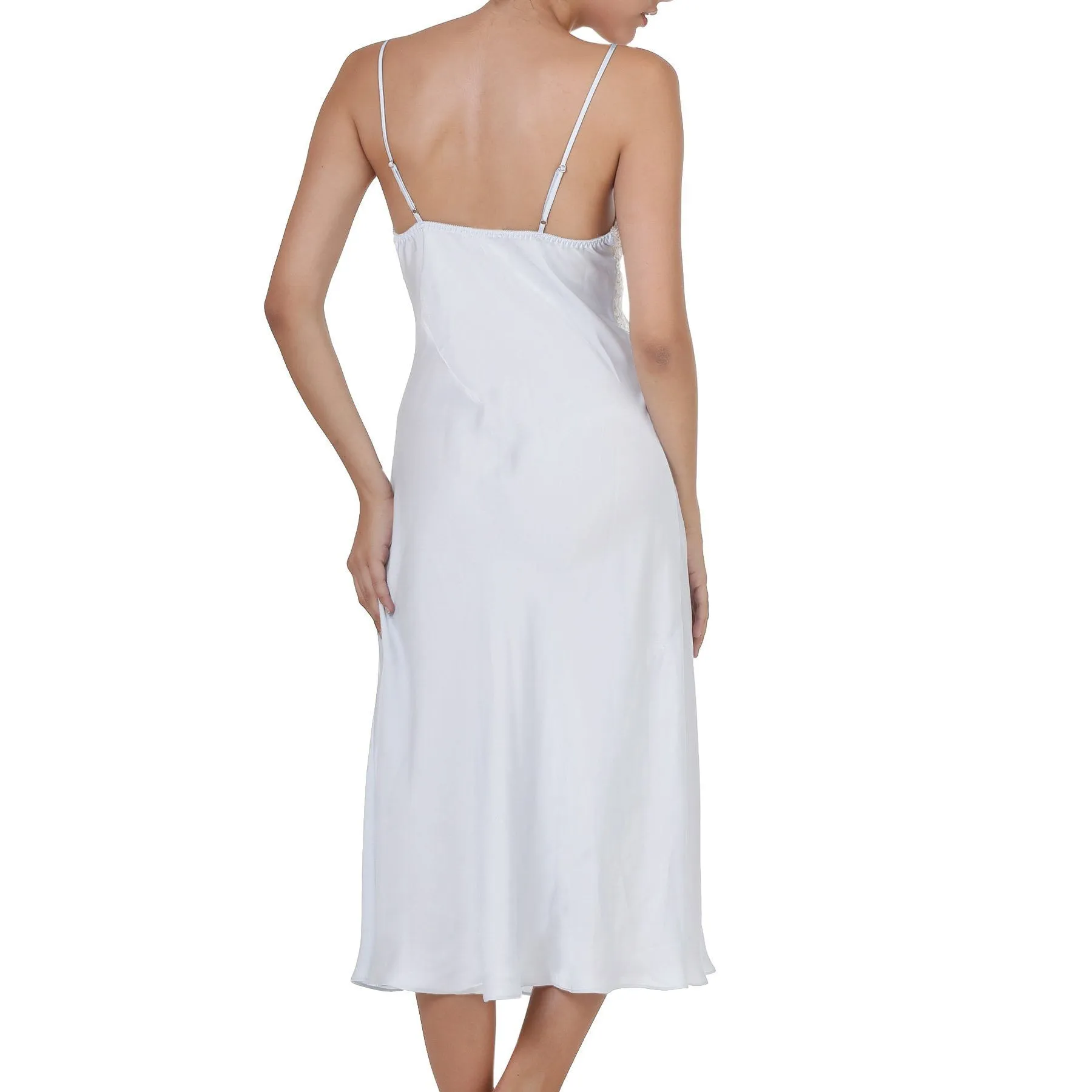 Enchanting Nightgown - Pearl White