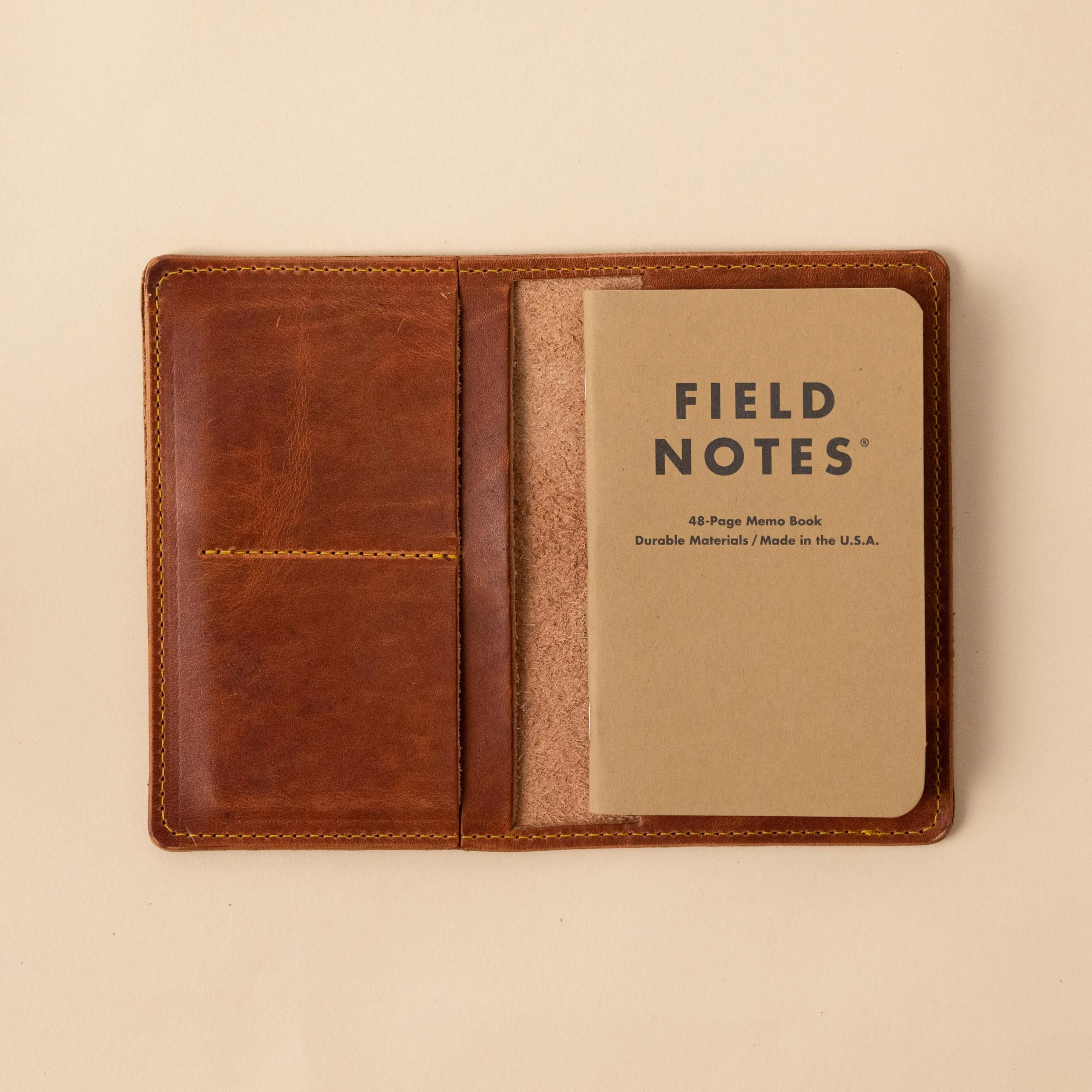 English Tan Dublin Passport Wallet