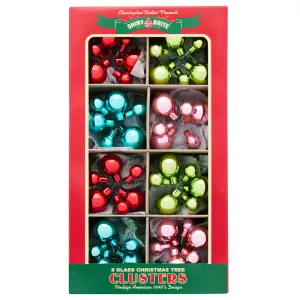 FESTIVE FETE 8 COUNT 6PC 1" & .5" CLUSTERS - 2024