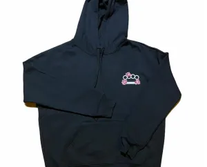 FIGHT CARTEL BRASS KNUCKLE HOODIE - BLACK/PEONIES