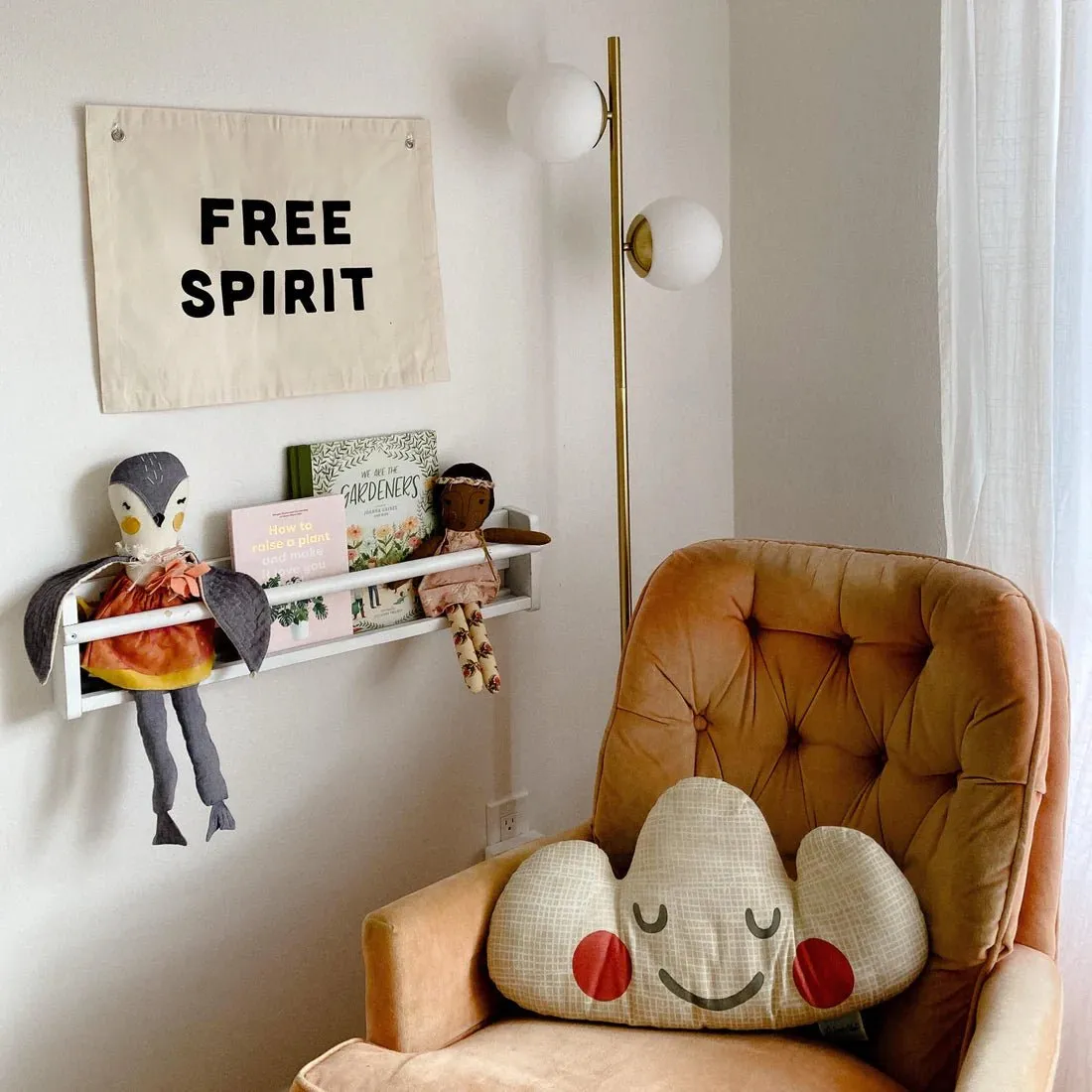 Free Spirit Canvas Banner by Imani Collective