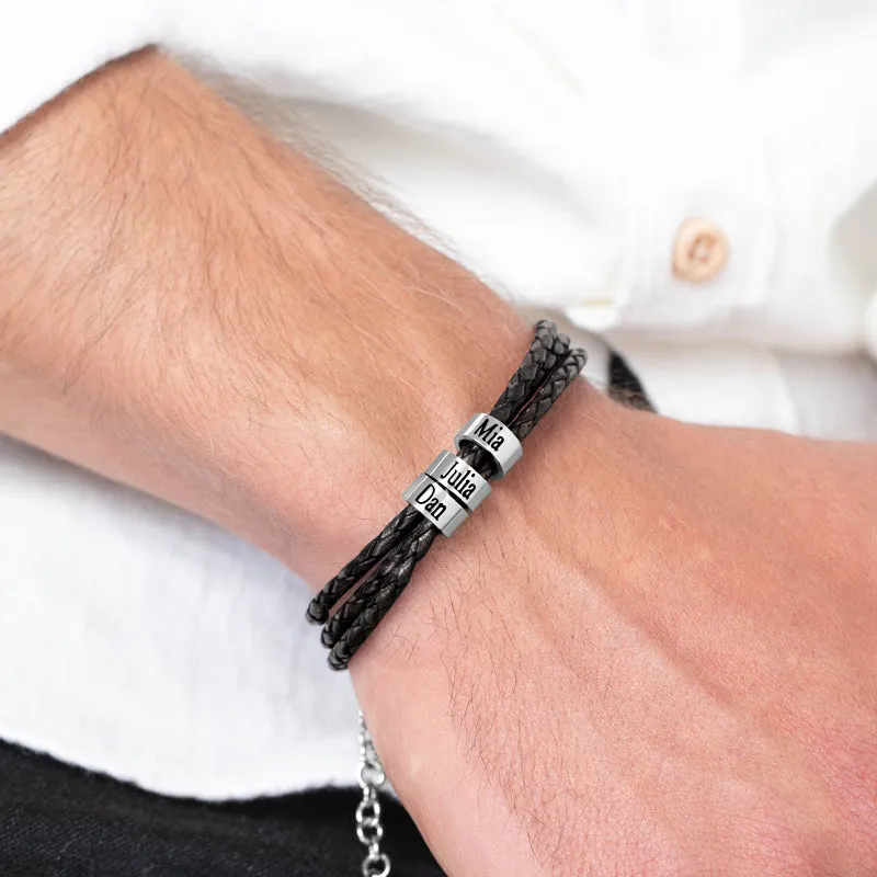 Ian Black Personalized Bracelet