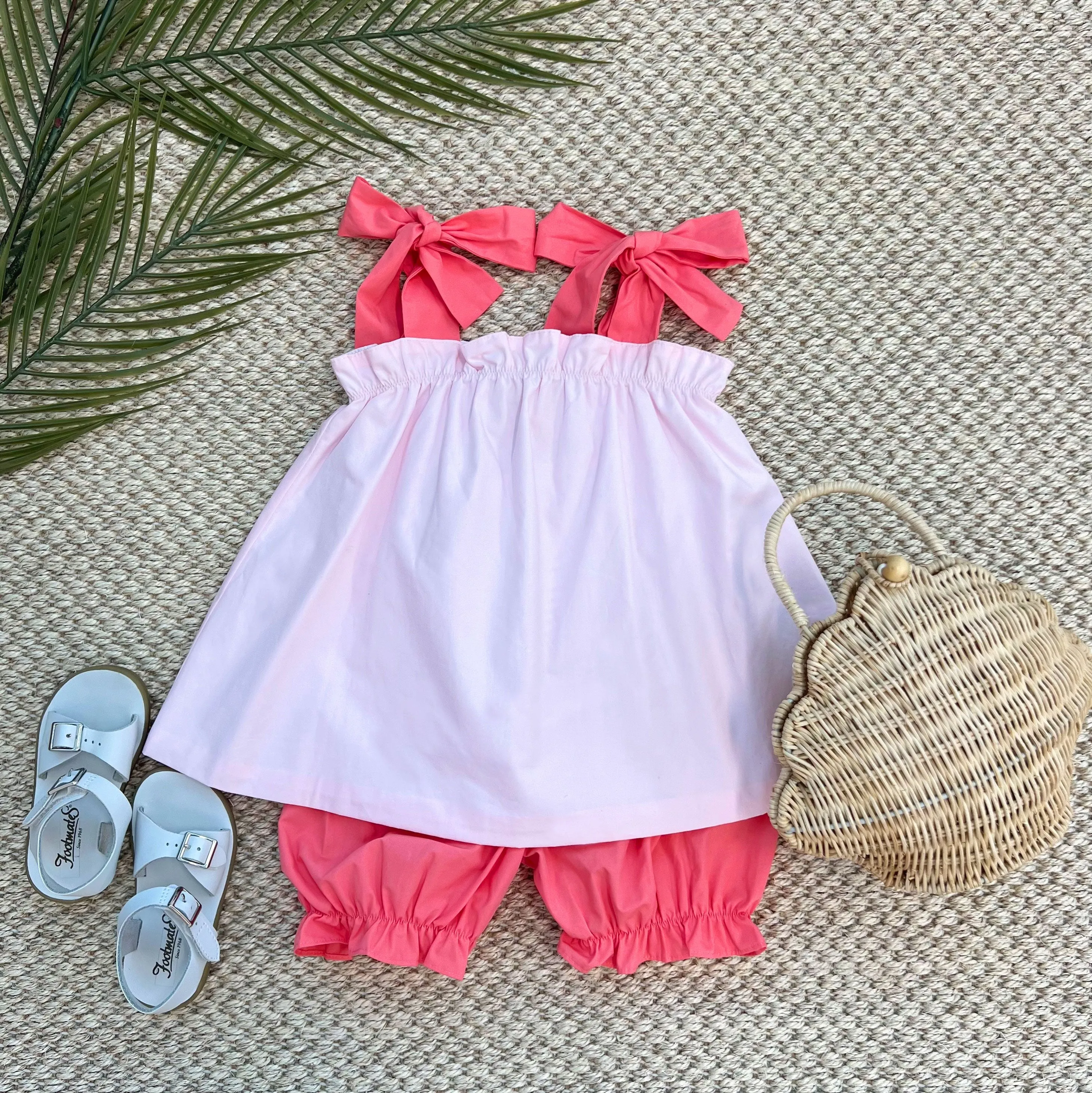 Lainey's Little Set - Palm Beach Pink with Parrot Cay Coral