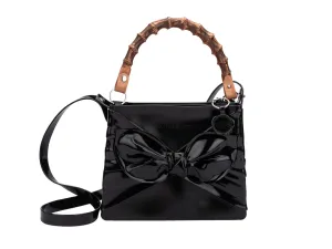 Melissa Tie Viktor And Rolf Black Handbag For Ladies