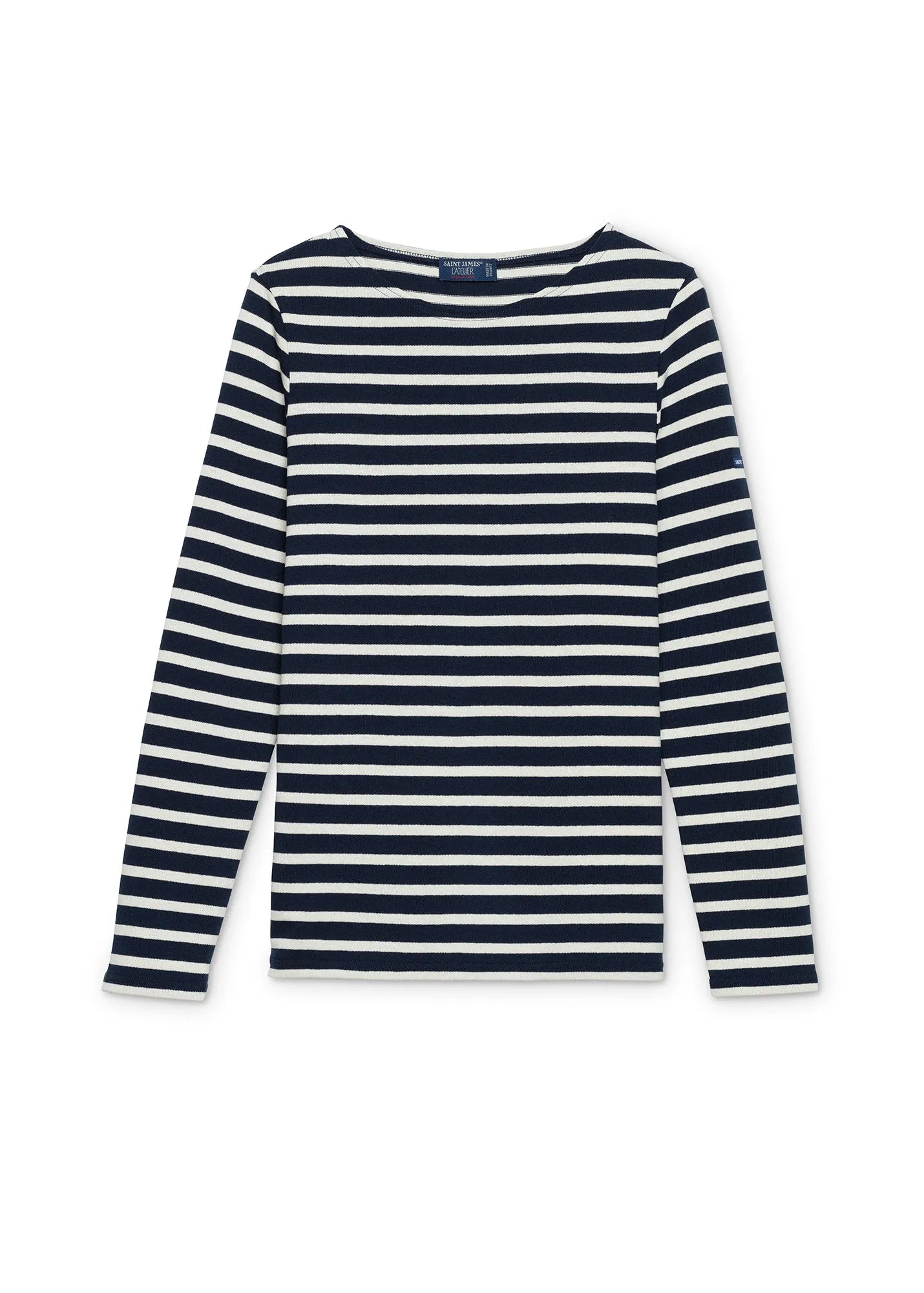 MERIDAME II - Authentic Breton Shirt | Heavyweight Cotton | Women Fit (NAVY / ECRU)