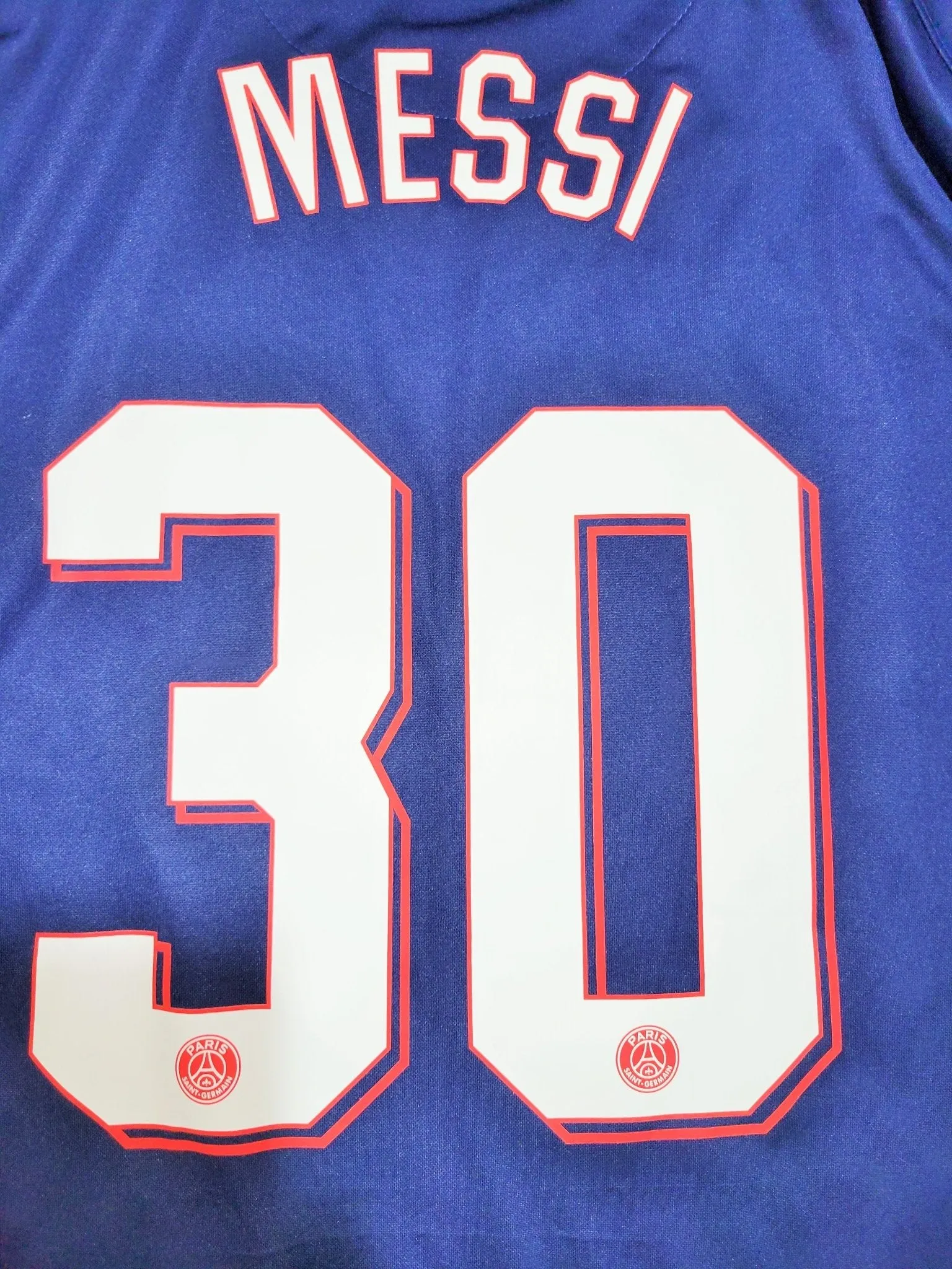 Messi Paris Saint Germain PSG Jordan 2021 - 2022 UEFA DEBUT Home Jersey Camiseta Shirt XL SKU# CV7903-411