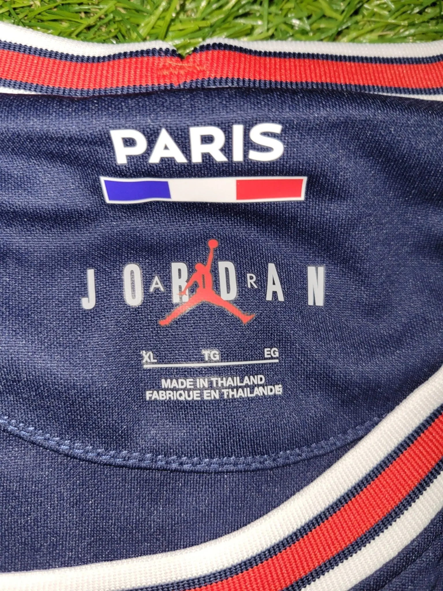 Messi Paris Saint Germain PSG Jordan 2021 - 2022 UEFA DEBUT Home Jersey Camiseta Shirt XL SKU# CV7903-411