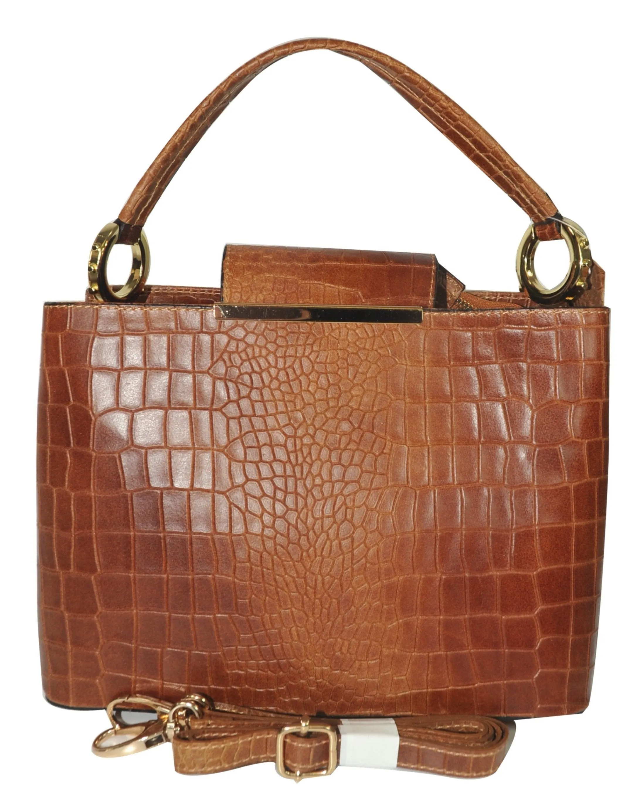 Misty Croci Papillon Leather Bag - Made in Italy