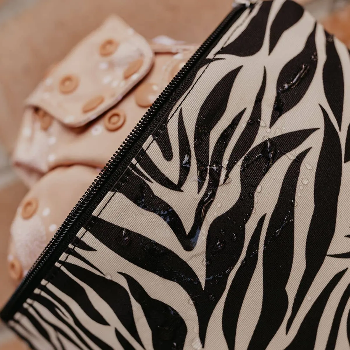 OiOi Packing Pouch Trio - Zebra