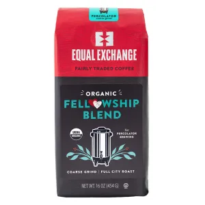 Organic Fellowship Blend Coffee, 1lb percolator grind