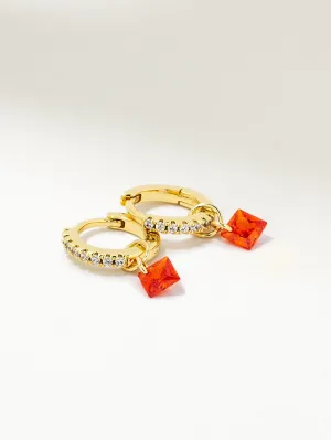 Paradise Huggie Earrings