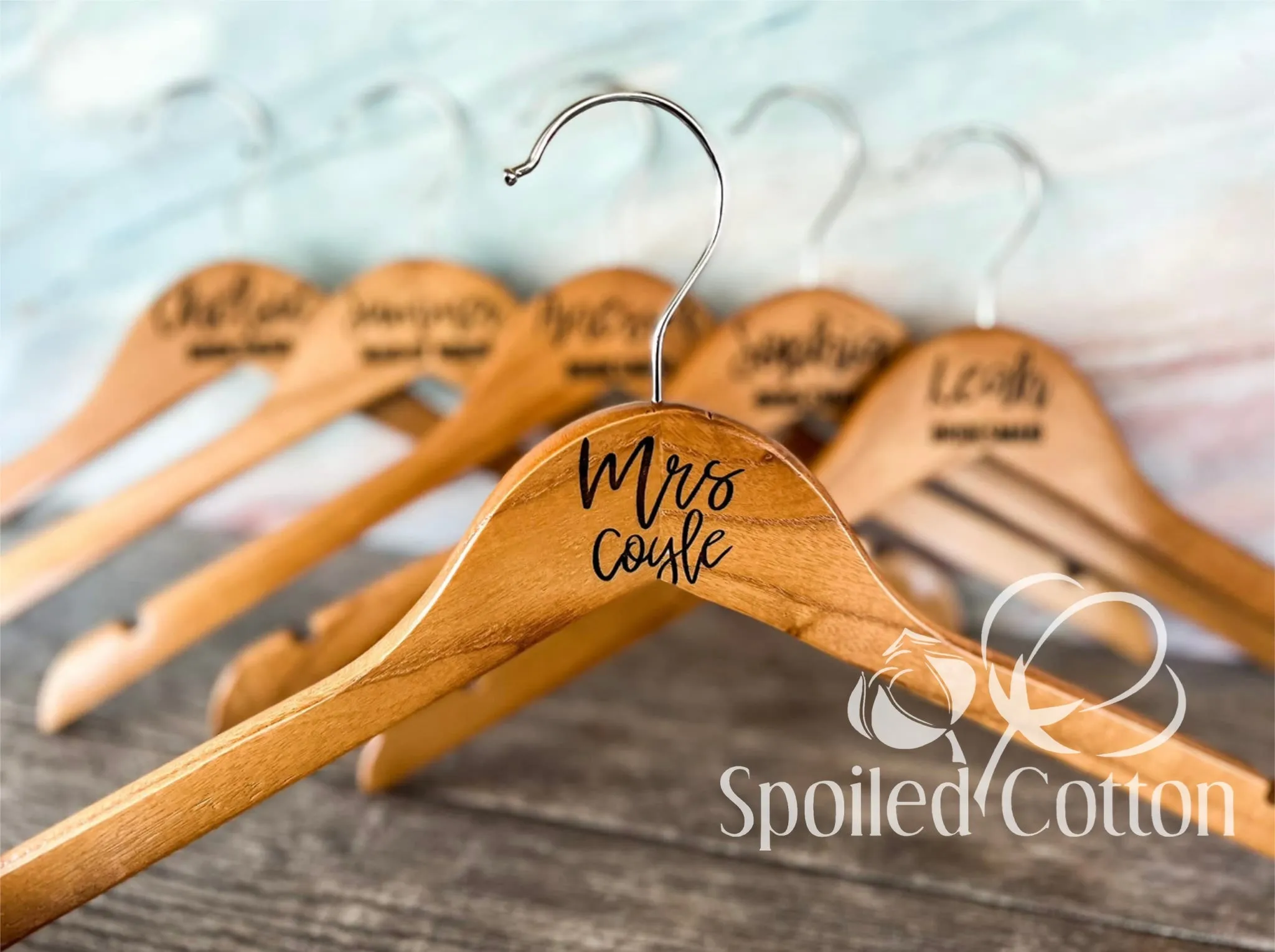 Personalized Wooden Hanger