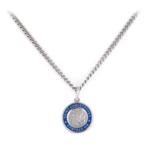 Sterling Silver St. Christopher Necklace