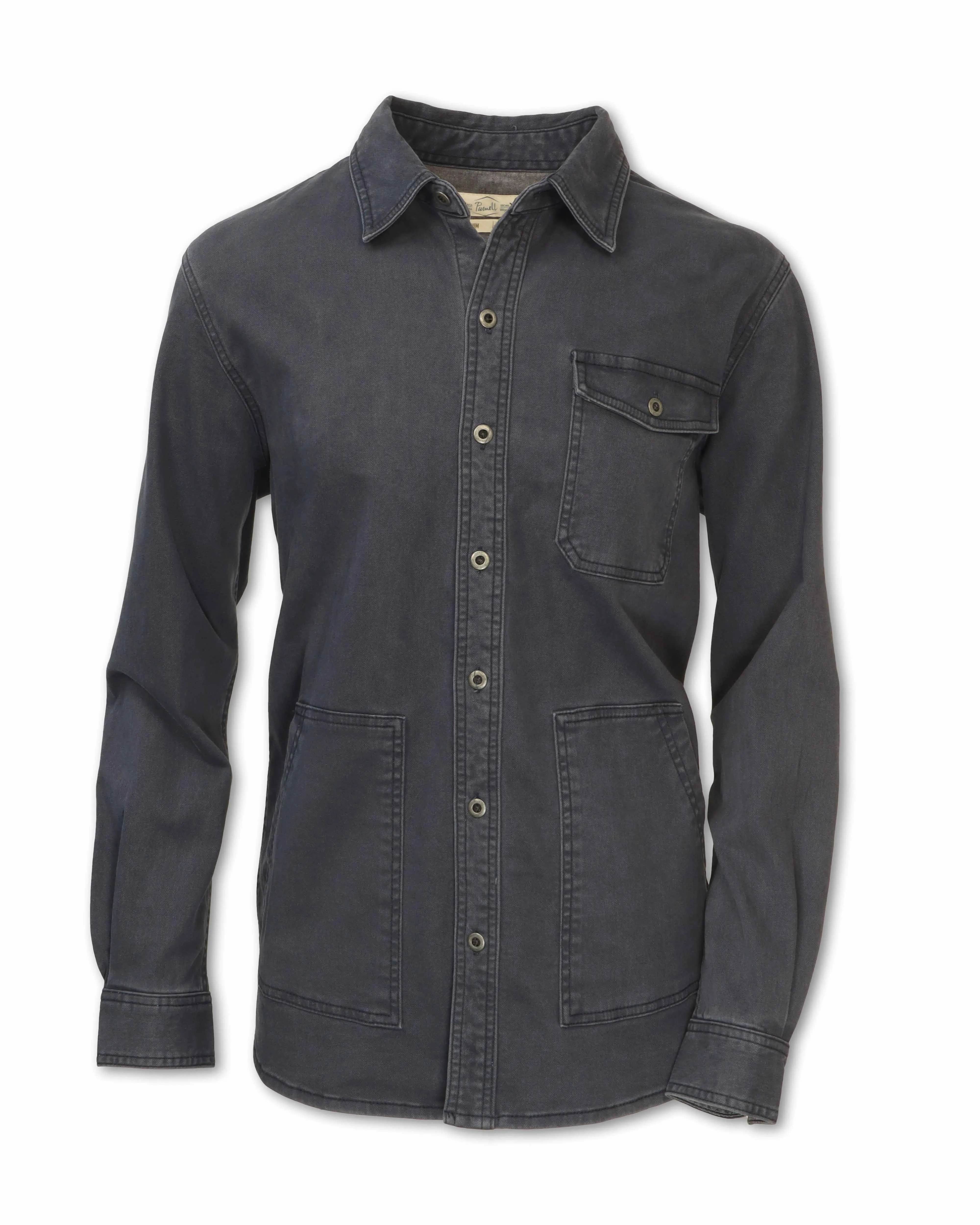 STRETCH CANVAS WORKSHIRT - SHIPS 8/1/25