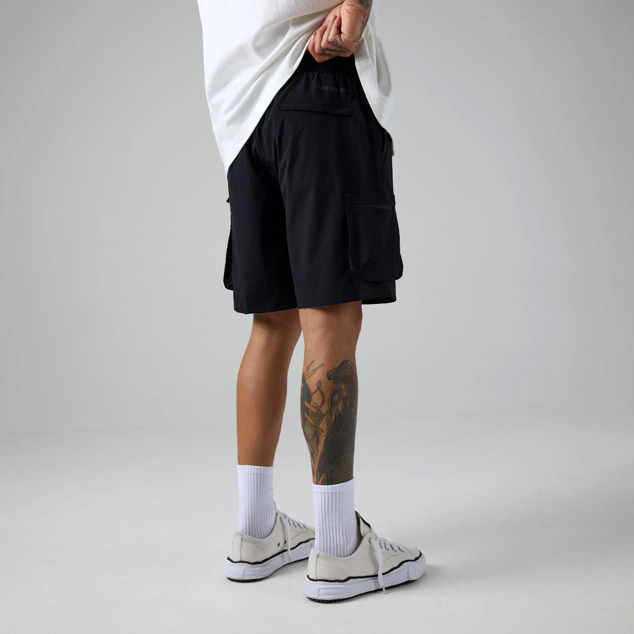 Tech Utility Short | Black