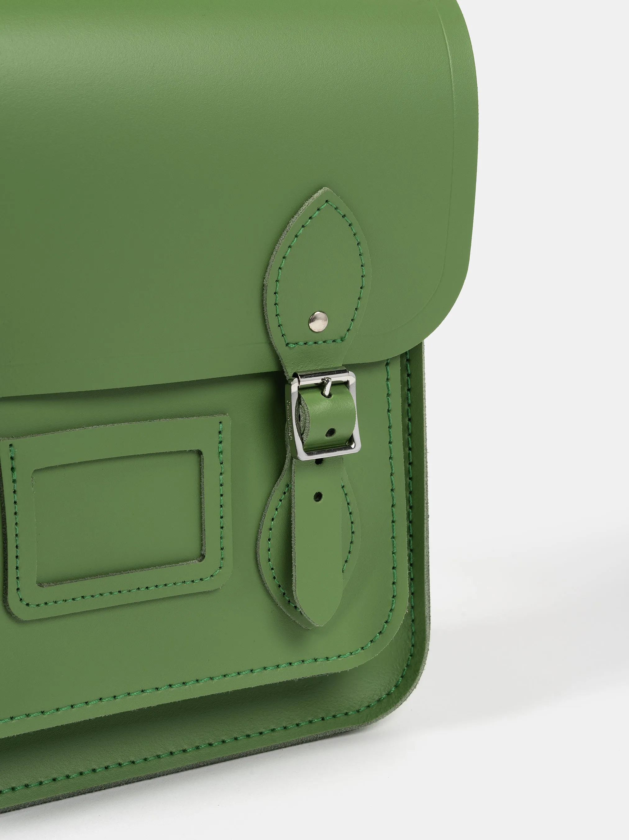 The Small Portrait Backpack - Heather Green