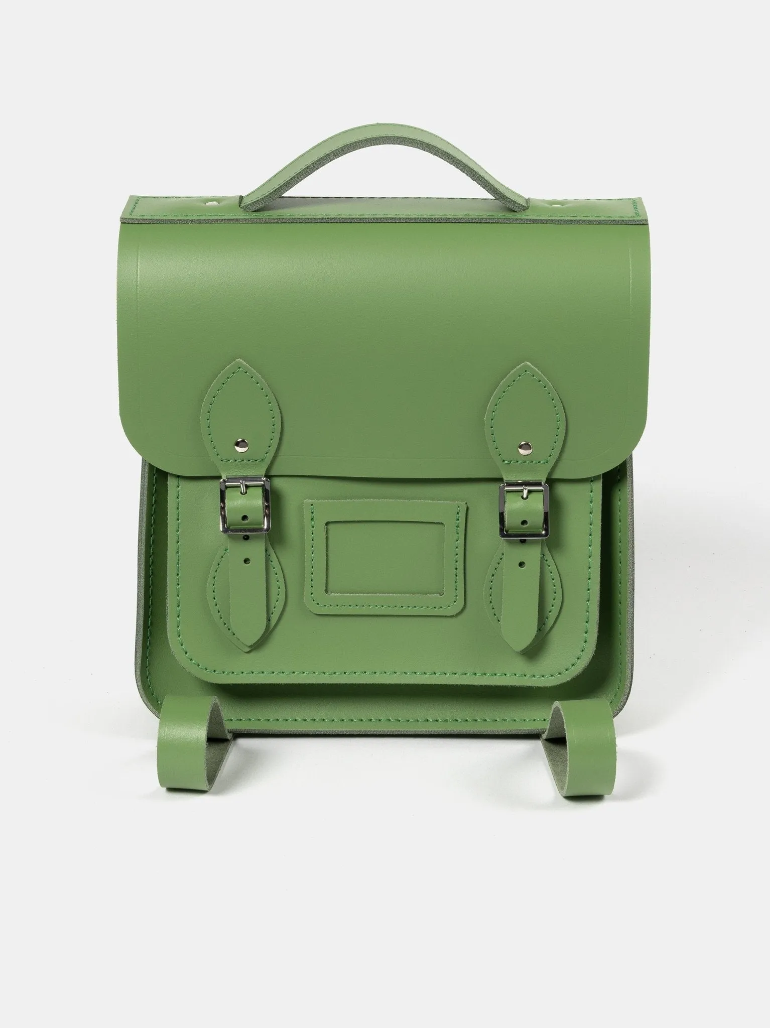 The Small Portrait Backpack - Heather Green